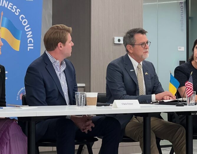 Recording of USUBC Dialogue with John Shmorhun, Founder and CEO, MoveUkraine, Washington, D.C.