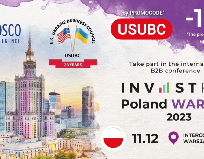 International B2B conference InvestPro Poland & Ukraine